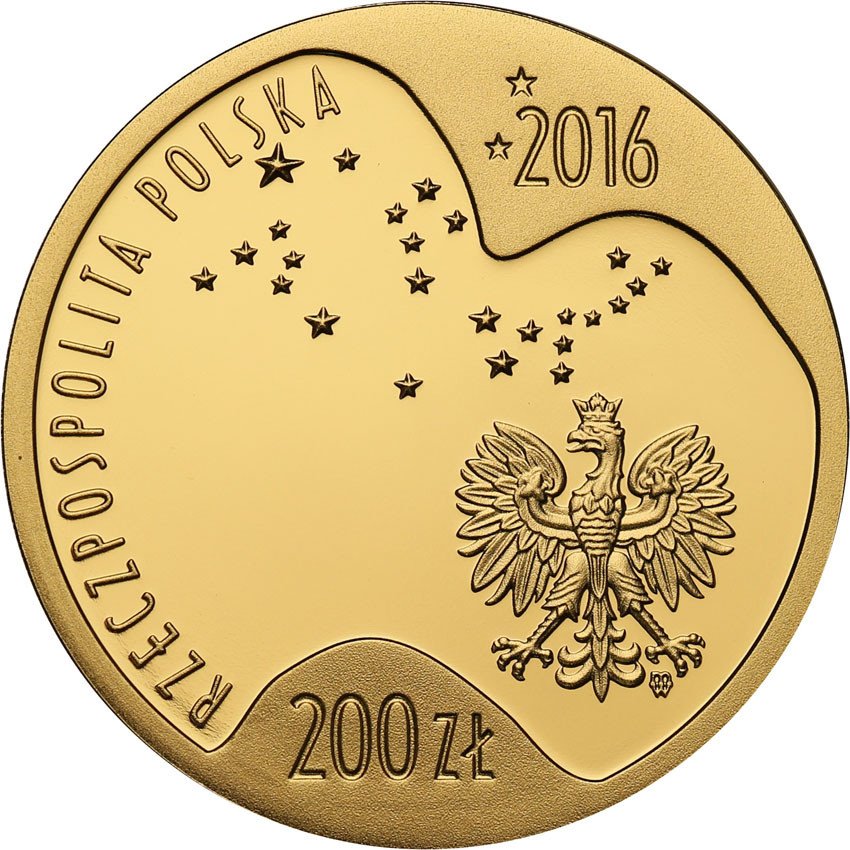 III RP. 200 złotych 2016 Polska Reprezentacja Olimpijska